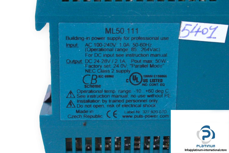 puls-ML50.111-power-supply-(used)-1