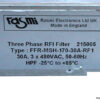 rasmi-FFR-MSH-170-30A-RF1-rfi-filter-(Used)-2