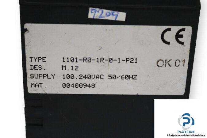 regloplas-1101-R0-1R-0-1-P21-temperature-controller-used-3