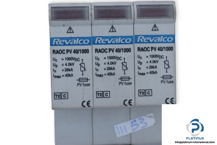 revalco-RAOC-PV-40_1000-surge-arrester-(Used)-1