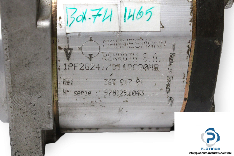 rexroth-1PF2G241_011RC20MB-gear-pump-(used)-1