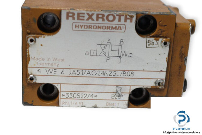 rexroth-4-WE-6-JA51_AG24NZ5L_B08-directional-spool-valve-used-3