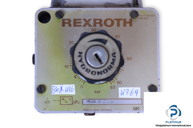rexroth-HED2-OA21_63-pressure-switch-(used)-1