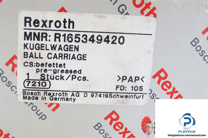 rexroth-r165349420-ball-carriage-model