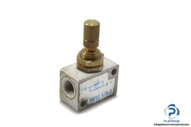 RFU-1_8.3-one-way-flow-control-valve