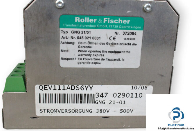 roller&fischer-PH513-2420-power-supply-(used)-1