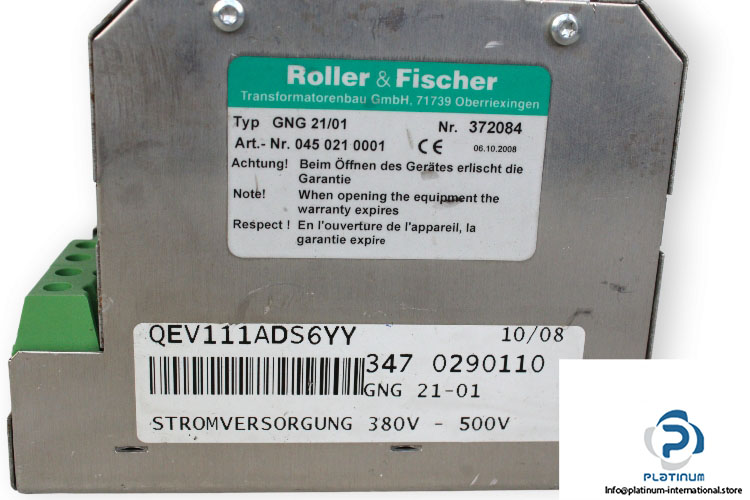 roller&fischer-PH513-2420-power-supply-(used)-1