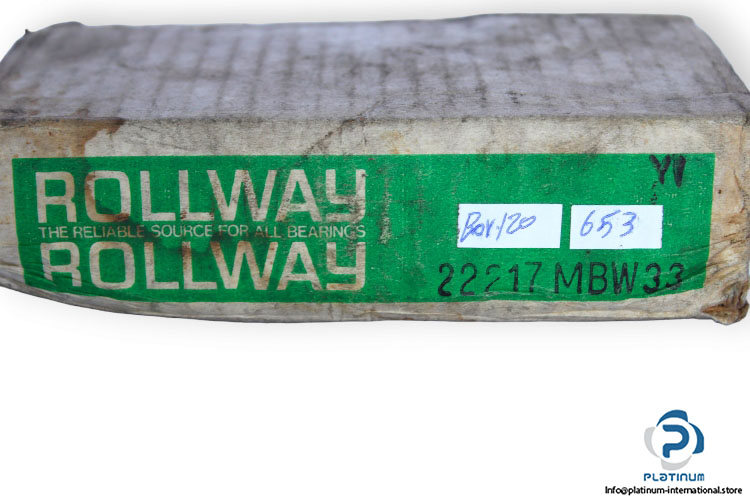 rollway-22217MBW33-Spherical-Roller-Bearing-(new)-(carton)-1