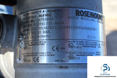 rosemount-2051TG3A2B21JS5B4K1D4DOQ4Q8QTHR7-in-line-pressure-transmitter