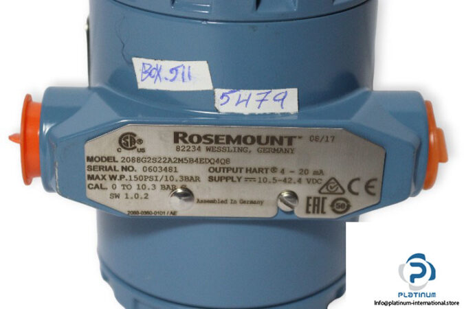 rosemount-2088G2S22A2M5B4EDQ4Q8-gauge-pressure-transmitter-new-5