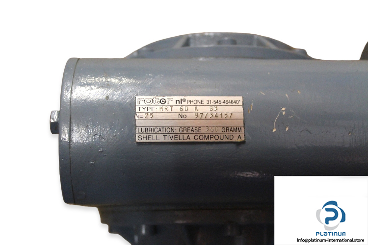rotor-mrt-60-a-b3-worm-gearbox-ratio-25-1
