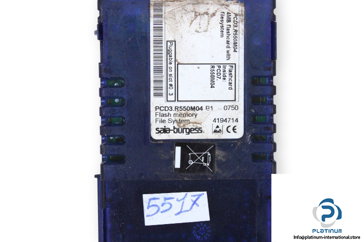 saia-burgess-PCD3.R550M04-flash-memory-module-(used)-1