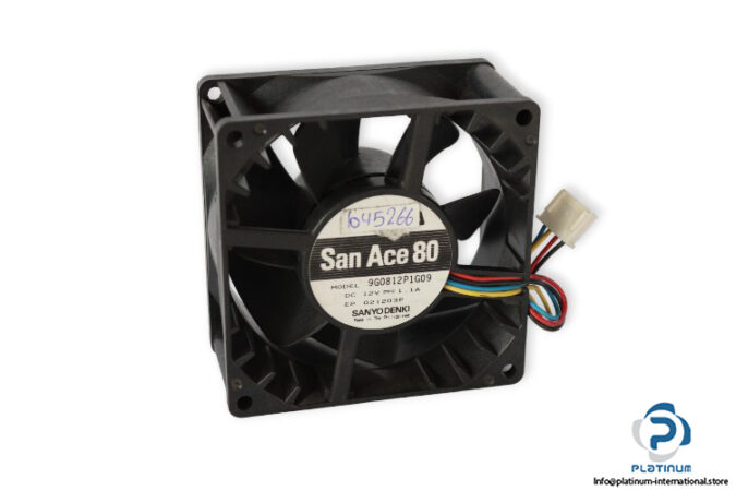 sanyo-denki-9G0812P1G09-axial-fan-used