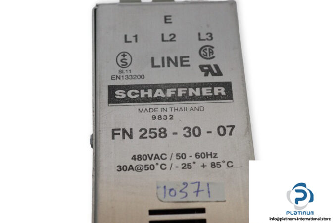 schaffner-FN-258-30-07-line-filter-(Used)-2