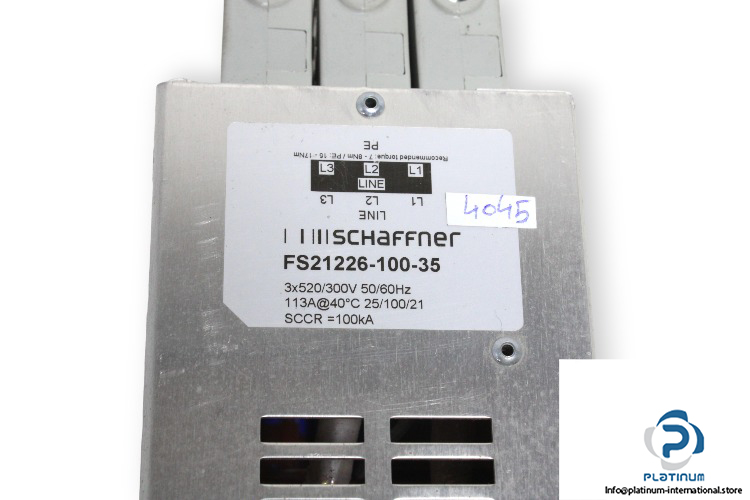 schaffner-fs21226-100-35-line-filter-used-1