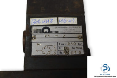 schiedrum-71-Z-flow-rectifier-plate-used-2