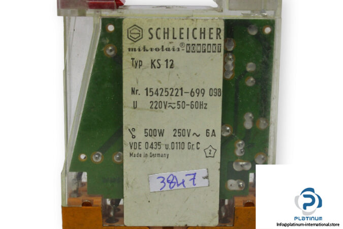 schleicher-KS-12-time-relay-(used)-2