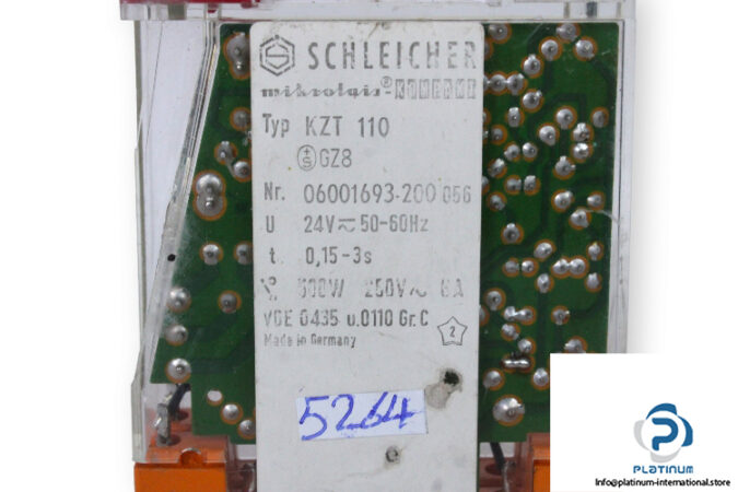 schleicher-KZT-110-time-relay-(used)-2