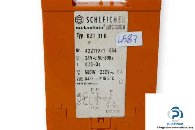 schleicher-KZT-31-K-time-relay-(used)-2