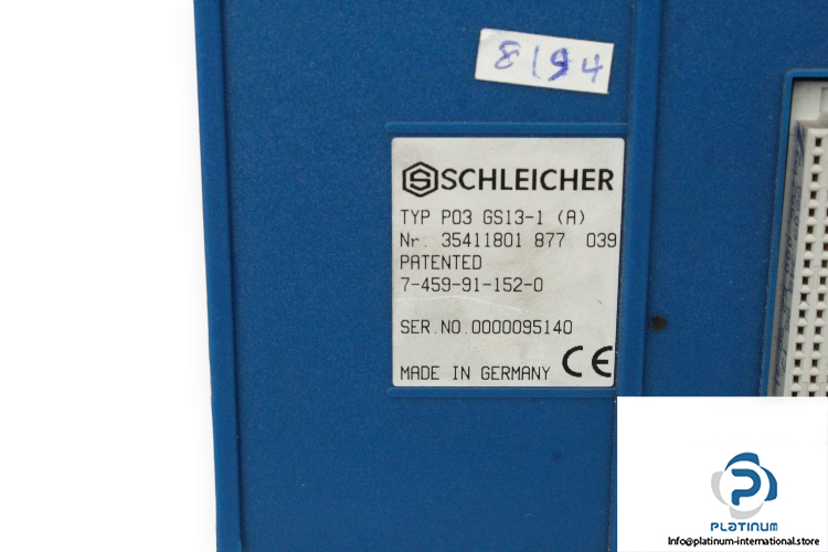 schleicher-P03-GS13-1-A-base-module-used-2