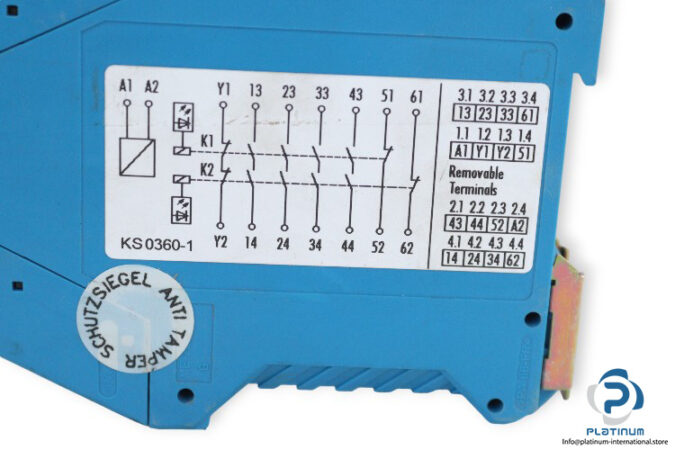 schleicher-SNE-4004-K-emergency-stop-relay-(New)-3