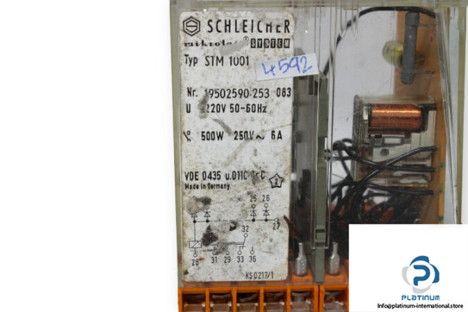 schleicher-STM-1001-19502590-253-083-safety-relay-(used)-2