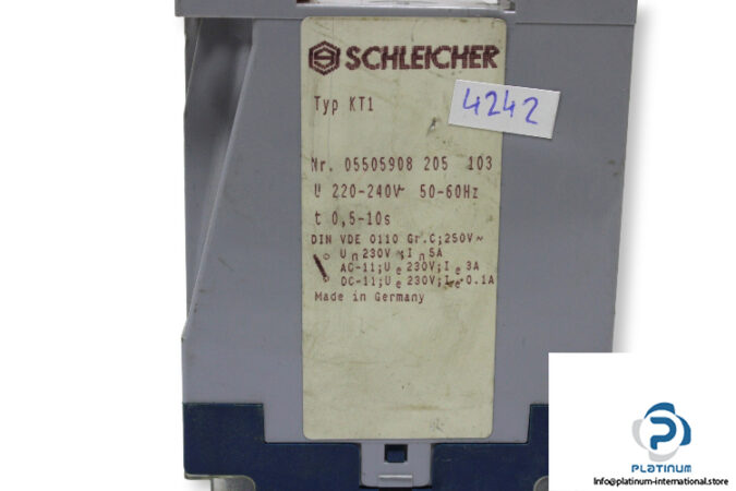 schleicher-kt1-time-relayused-2