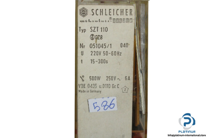 schleicher-szt-110-time-relay-used-2