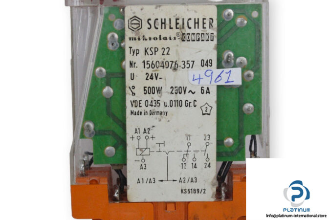 schlelcher-KSP-22-relay-(used)-2