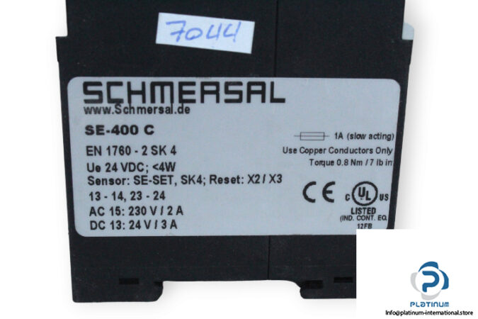 schmeasal-SE.400-C-evaluation-unit-(Used)-2