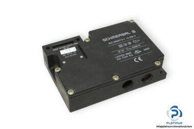 schmersal-AZM-161SK-33RK-024-M-16-solenoid-latching-safety-interlock-switch-(used)