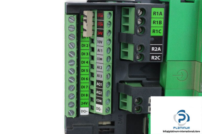 schneider-BLOC-OPAL-ATV340-V1.7IE15B-control-block-ports-(used)-2