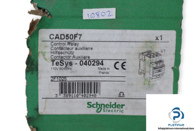 schneider-CAD50F7-control-relay-(New)-4