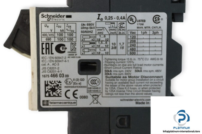 schneider-GV2ME03-motor-circuit-breaker-(New)-2