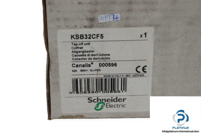 schneider-KSB32CF5-tap-off-unit-(new)-3