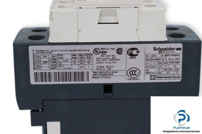 schneider-LC1D25ND-contactor-(New)-2