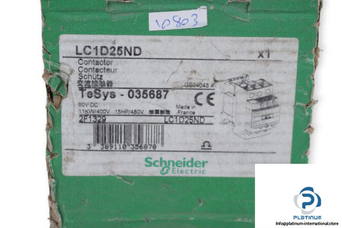 schneider-LC1D25ND-contactor-(New)-3