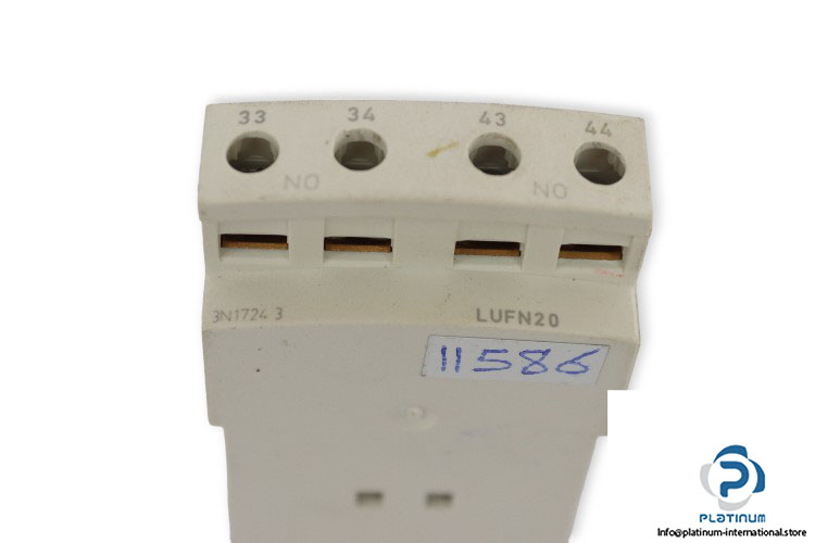 schneider-LUFN20-auxiliary-contact-module-(used)-1