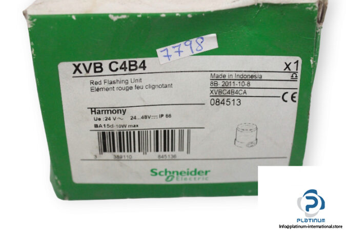 schneider-XVB-C4B4-red-flashing-unit-(new)-4