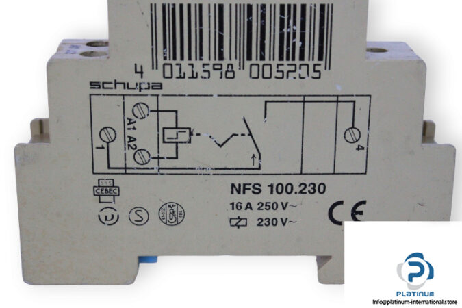 schupa-NFS-100.230-safety-relay-used-2