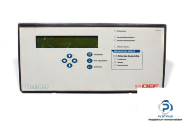 sefi-pra3000-ita-control-panel