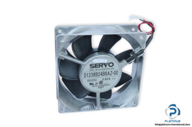 servo-D1238B24B9AZ-00-axial-fan-used