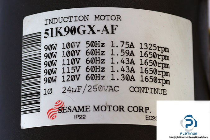 sesame-motor-5IK90GX-AF-induction-motor-(used)-1