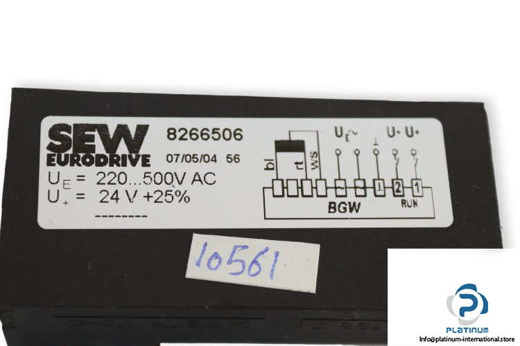 sew-8266506-brake-rectifier-(used)-1