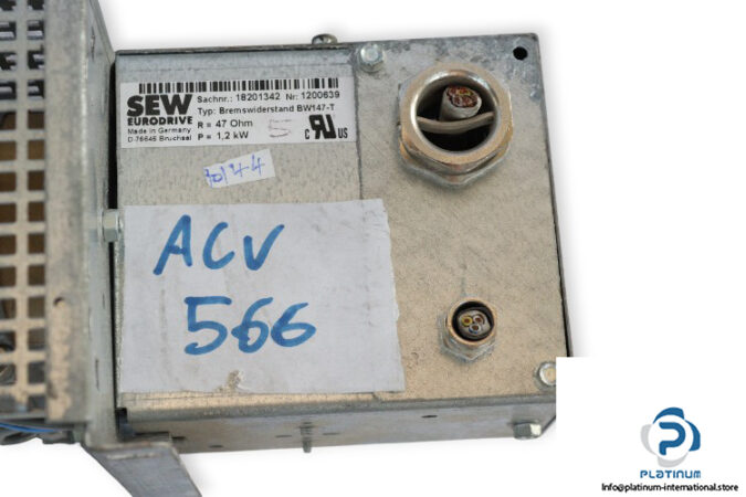 sew-BREMSWIDERSTAND-Bw147-t-braking-resistor-used-3