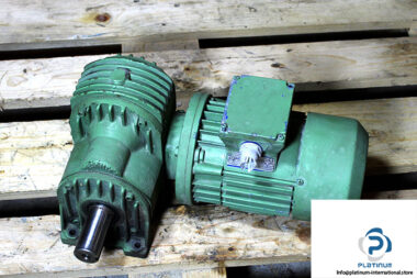 sew-KF77-DT90L4_2_BMG_HR-bevel-helical-gearmotor-used