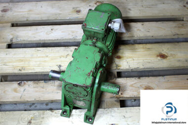 sew-KT67_T-DT90L4_BMG_HR_TF-bevel-helical-gearmotor-used