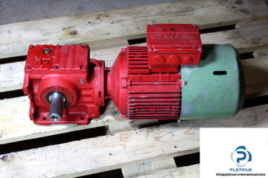 sew-S57-DT90S6_BMG-helical-worm-gearmotor-used