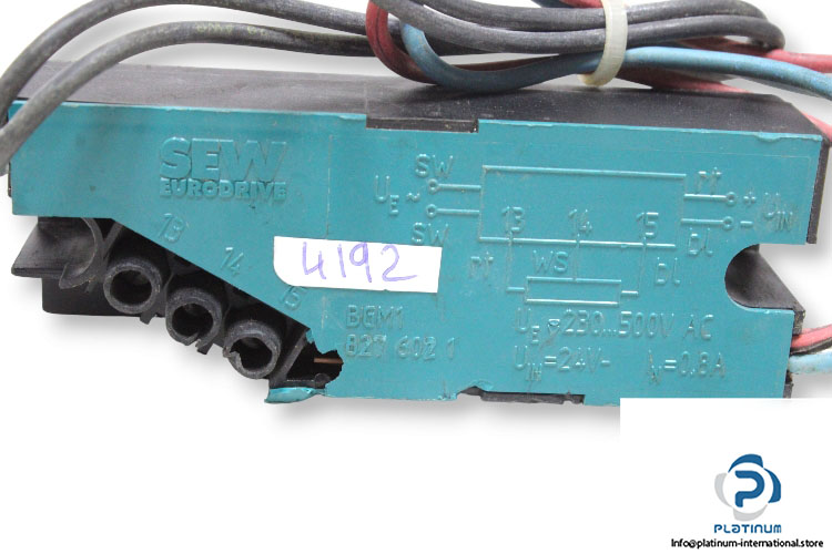 sew-bgm1-827-602-1-brake-rectifier-used-1
