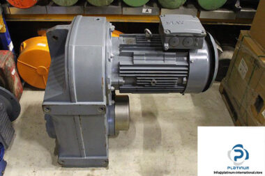 sew-FA157_G-DRE225S4_TF-parallel-shaft-helical-gearmotor